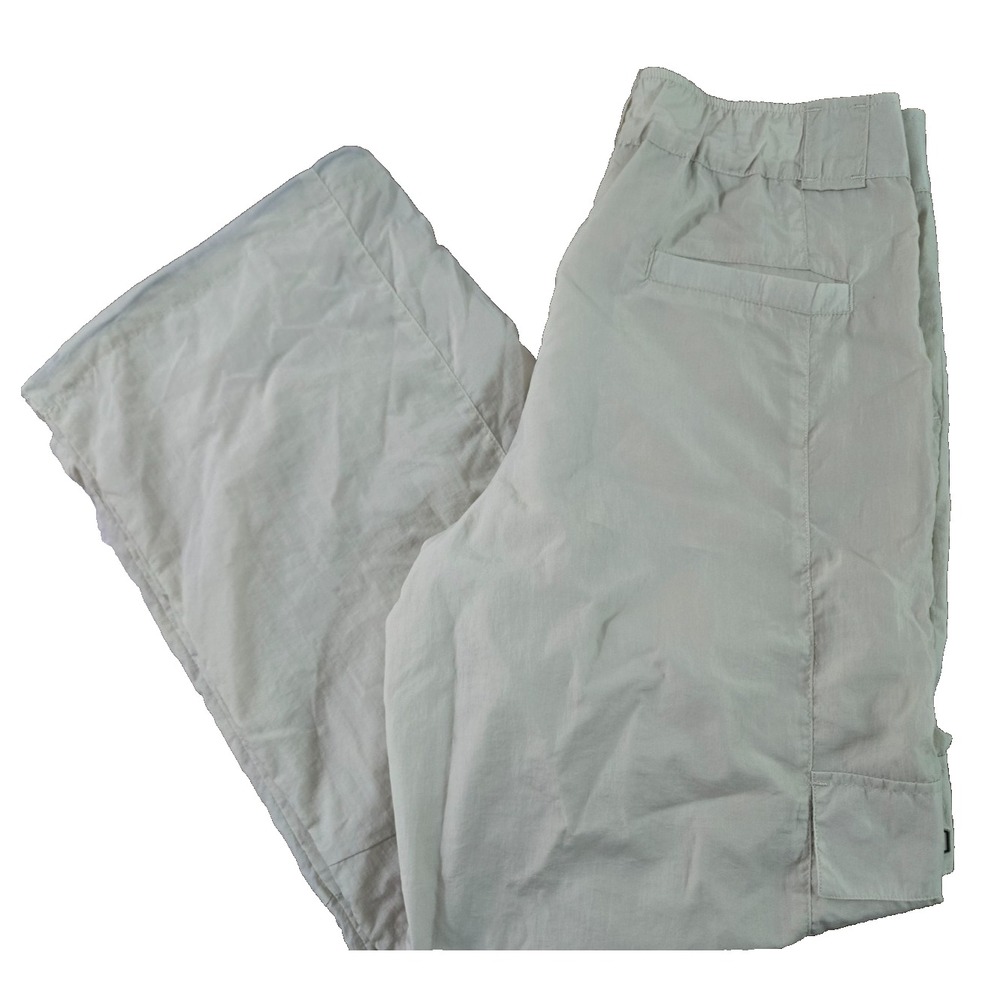 YoungLA Pants Mens Large 32x31 Cargo Nylon Hiking Belted Outdoor Pockets Utility